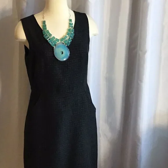 HUGE AQUA CONDOR AGATE  & KUNZITE NECKLACE - Picture 12 of 15